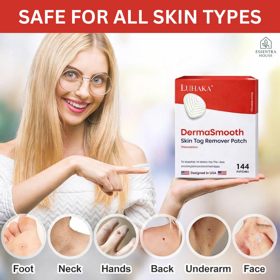LUHAKA™ DermaSmooth Skin Tag Remover Patches (BUY 1 GET 1 FREE )