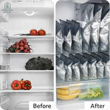 Reusable Aluminum Foil Sealable Storage Bags (Pack of 20)