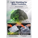 Reusable Aluminum Foil Sealable Storage Bags (Pack of 20)
