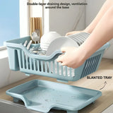 Essentra House ™ 3 in 1 Kitchen Dish Drainer