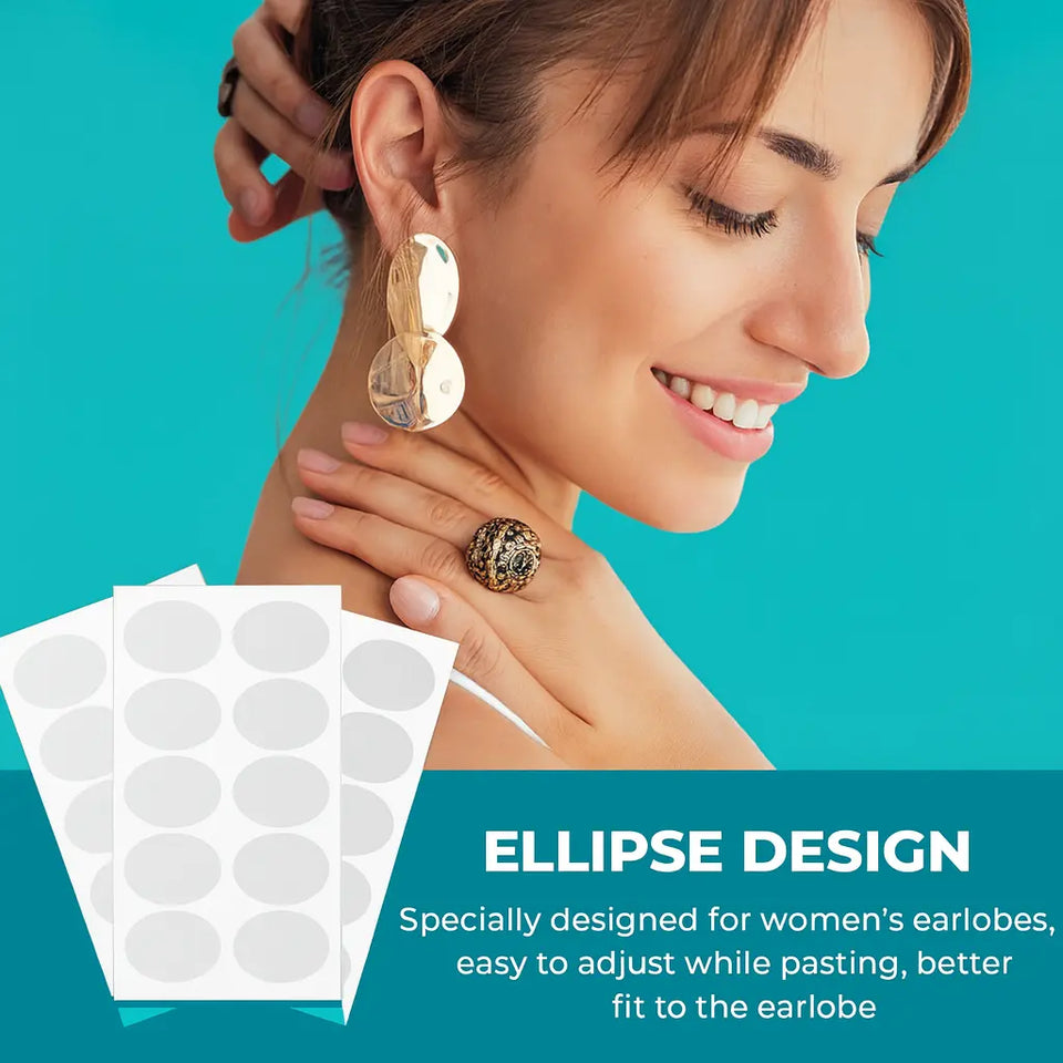 Essentra™ Premium Earlobe Support Patches (100 PCS)