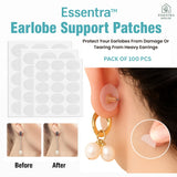 Essentra™ Premium Earlobe Support Patches (100 PCS)