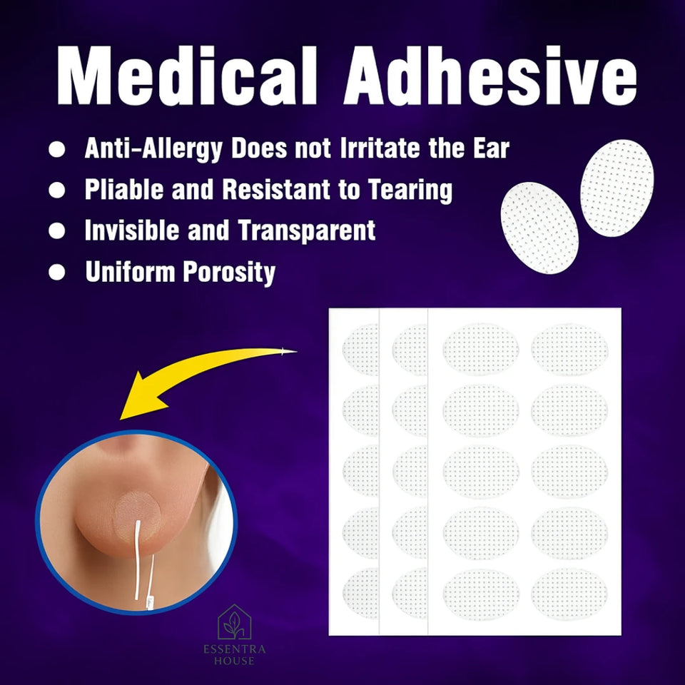 Essentra™ Premium Earlobe Support Patches (100 PCS)