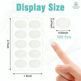 Essentra™ Premium Earlobe Support Patches (100 PCS)