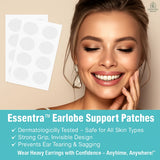 Essentra™ Premium Earlobe Support Patches (100 PCS)
